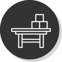 Table Vector Icon Design