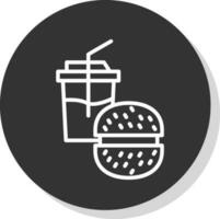 Fast food Vector Icon Design