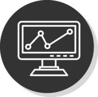 Analytics Vector Icon Design