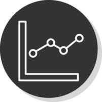 Graph Vector Icon Design