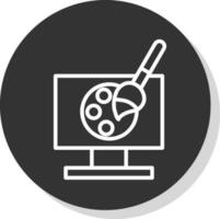 Digital art Vector Icon Design