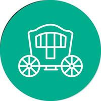 Carriage Vector Icon Design