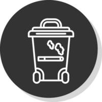 Bin Vector Icon Design