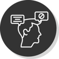 Dialog Vector Icon Design