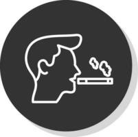 Smoked Vector Icon Design