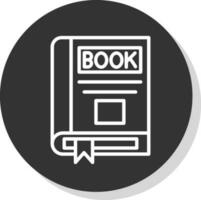 diseño de icono de vector de libro