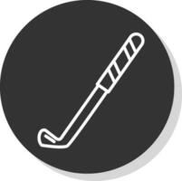 Golf stick Vector Icon Design