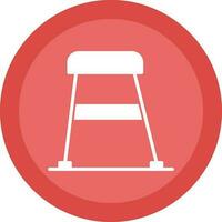 Stool Vector Icon Design