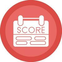 Scoring Vector Icon Design