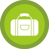 Sport bag Vector Icon Design