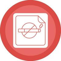 Nicotine patch Vector Icon Design