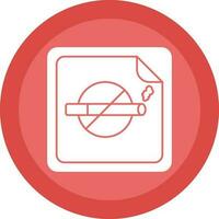 Nicotine patch Vector Icon Design