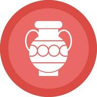 Amphora Vector Icon Design