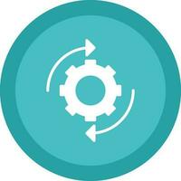 Workflow Vector Icon Design