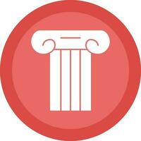 Ancient pillar Vector Icon Design