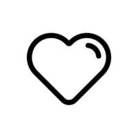 Simple Love icon. The icon can be used for websites, print templates, presentation templates, illustrations, etc vector
