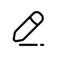 Simple Write icon. The icon can be used for websites, print templates, presentation templates, illustrations, etc vector