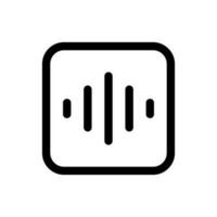 Simple Radio Waves icon. The icon can be used for websites, print templates, presentation templates, illustrations, etc vector