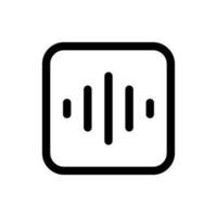 Simple Radio Waves icon. The icon can be used for websites, print templates, presentation templates, illustrations, etc vector