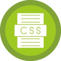 Css file Vector Icon Design