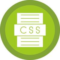 Css file Vector Icon Design