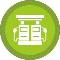 Gas station Vector Icon Design