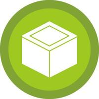 diseño de icono de vector de cubo