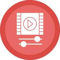 Video Vector Icon Design