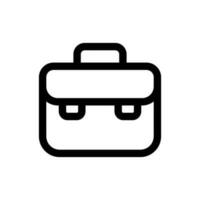 Simple Bag icon. The icon can be used for websites, print templates, presentation templates, illustrations, etc vector
