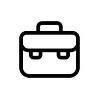 Simple Bag icon. The icon can be used for websites, print templates, presentation templates, illustrations, etc vector