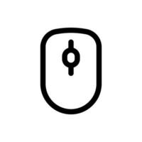 Simple Mouse icon. The icon can be used for websites, print templates, presentation templates, illustrations, etc vector