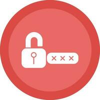Password Vector Icon Design