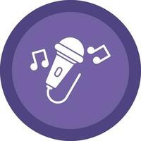 Singing Vector Icon Design