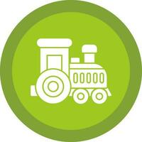 Toy train Vector Icon Design