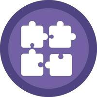 Puzzle Vector Icon Design
