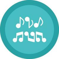 Musical note Vector Icon Design