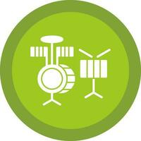 Drums Vector Icon Design