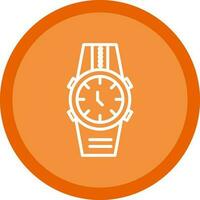 diseño de icono de vector de reloj de pulsera