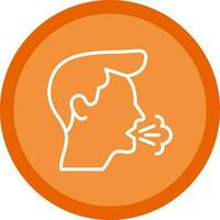 Cough Vector Icon Design