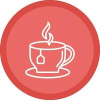 Tea cup Vector Icon Design