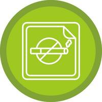 Nicotine patch Vector Icon Design