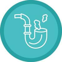 Electronic pipe Vector Icon Design