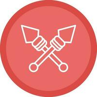 Spear Vector Icon Design