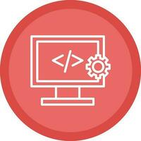 Web development Vector Icon Design