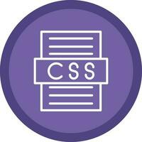 Css file Vector Icon Design