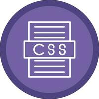 Css file Vector Icon Design