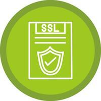 SSL Vector Icon Design