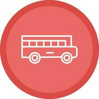 School bus Vector Icon Design