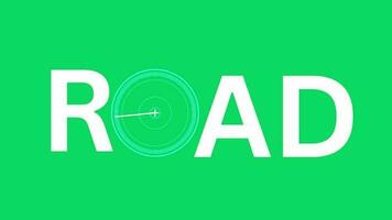 estrada radar vídeo , uma tráfego calmante video