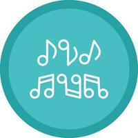 Musical note Vector Icon Design